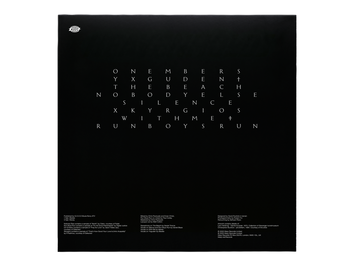 Evian Christ Revanchist LP [Black Vinyl]