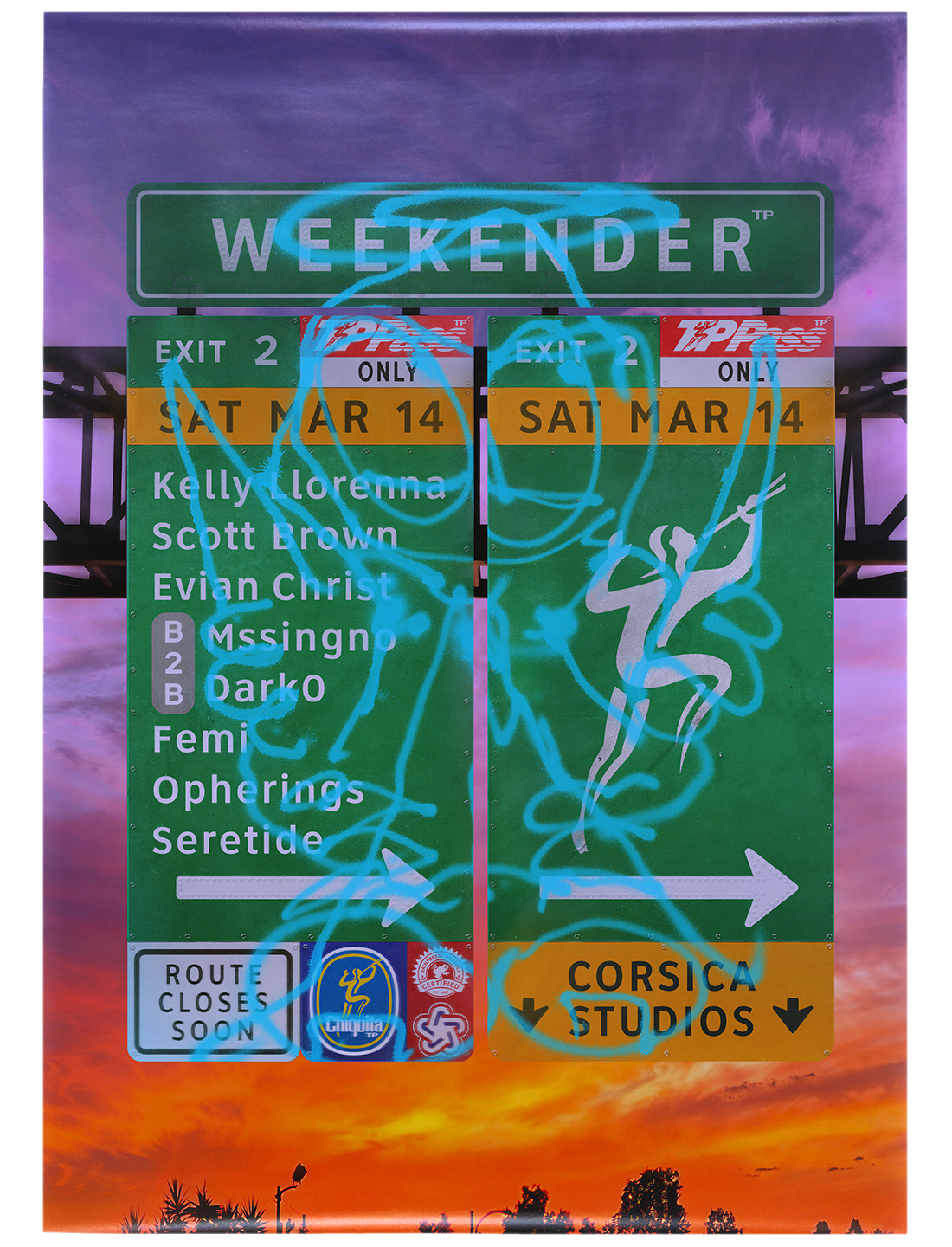 TP24: Weekender Venue Posters [UK Only]